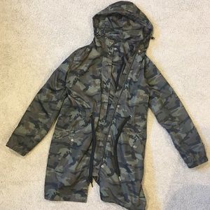 Camouflage Raincoat